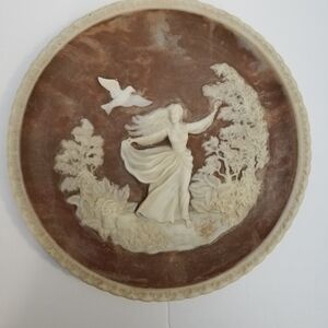 1979 "To A Skylark" Vintage Plate Decor by Gayle Bright Appleby,  Collectible